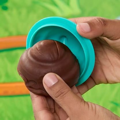 Hasbro Gaming Don't Step in It Preschool Game I Blindfolded, Poop Party Game | Spinner with 8 Fun Animal Moves | Ages 4+| 1+ Players I Funny Kids Board Games | Easter Gift for Kids