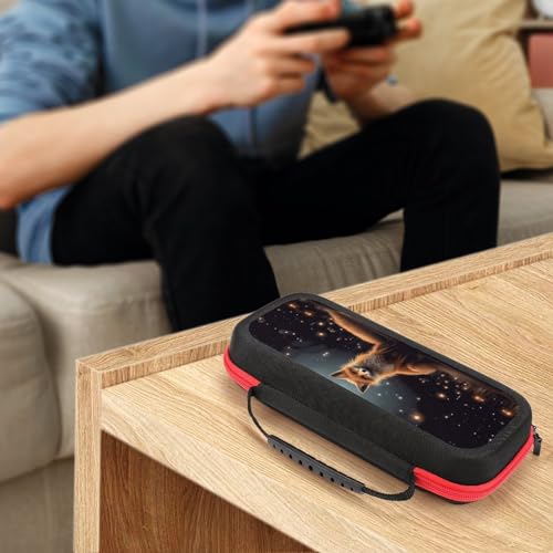AoHanan Switch Carrying Case Galaxy Fox Switch Game Case with 20 Games Cartridges Hard Shell Travel Protection Storage for Console & Accessories - color: Galaxy Fox