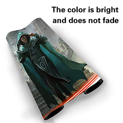 Board Game MTG Playmat Games Size 60X35 cm CCG Compatible for MTG CCG RPG Trading Card Game (Jace Beleren 3) - color: Jace Beleren 3
