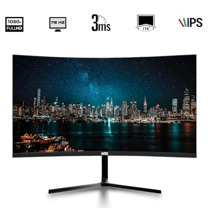 TechMagnet All in one Desktop Computer,Cheetah 4,Intel Core i5 4th Gen,16GB DDR3,1TB SSD,New 24 inch Curved Display,MTG RGB Keyboard Mouse,RGB Speaker,Webcam,USB Wi-Fi,Windows 11(Renewed) - size: 16GB/1TB SSD, style: 24 Inch