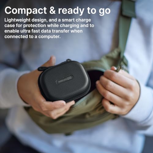 RØDE Wireless PRO Compact Wireless Microphone System with Timecode, 32-bit Float On-board Recording, 2 Lavalier Microphones and Smart Charge Case for Filmmaking and Content Creation | 32-Bit Float Onboard Recording, Timecode, Series Iv 2.4ghz, 32GB Tx Mem