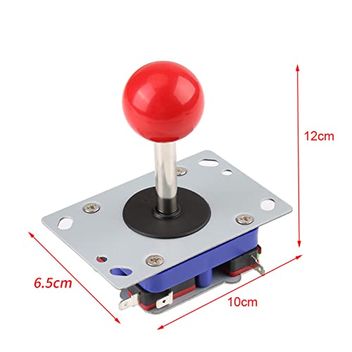 Joystick - 2/4/8 Way Classic Game Joystick with Adjustable Ball and Long Handle for Competition Style Gaming