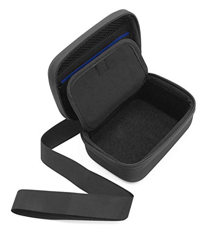 CASEMATIX Retro Handheld Game Console Case Compatible with HigoKids QS4 Portable Retro Video Game Player, Mademax RS-1 Gaming Console, E-MODS Arcade Pocket Player and More Up to 4.75", Black Case Only