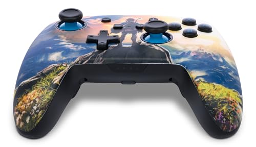 PowerA Enhanced Wireless Controller for Nintendo Switch/Switch 2 / Switch Lite/OLED Model - Kingdom of Hyrule - Gamepad, game controller, Officially Licensed - color: Kingdom of Hyrule
