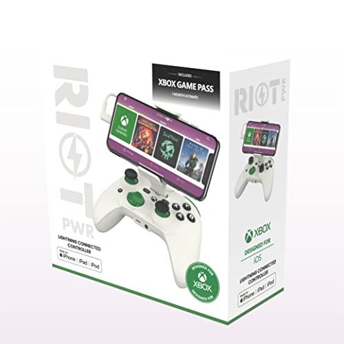 RiotPWR Mobile Cloud Gaming Controller for Lightning Connected iOS