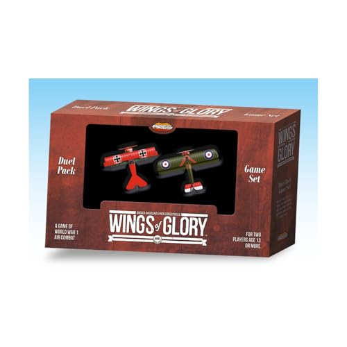 Ares Games Wings of Glory Duel Pack Fokker Dr.I Vs. SOP with Camel - style: Fokker Dr.I vs Sopwith Camel Duel Pack