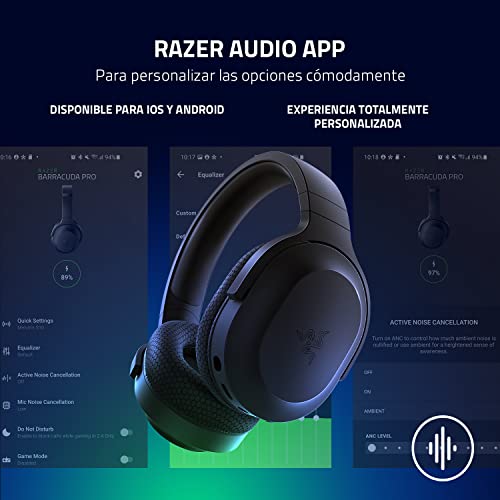 Razer Barracuda X Wireless Gaming & Mobile Headset (PC,PlayStation,Switch 2,Android,iOS): 2.4GHz Wireless + Bluetooth - Lightweight - 40mm Drivers - Detachable Mic - 50 Hr Battery - Black,(Pack of 2) - color: Classic Black, size: Standard (Pack of 2), sty