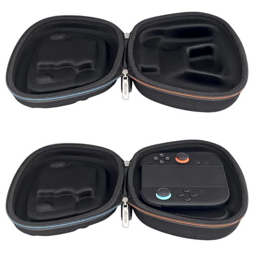 sisma Carry Case Compatible with Nintendo Joy-Con 2 & Official Grip, Buttons & Joysticks Full Protection, Hard Shell Original Switch 2 Controllers Travel Storage Case Joycon Carrying Pouch -Black - color: Black - Fits Joy-Con 2 & Grip