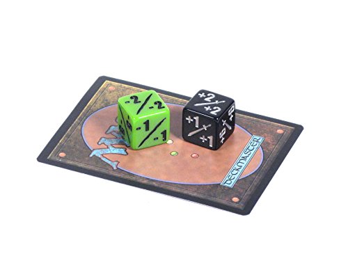 Premium MTG +1/+1 and -1/-1 Counter Dice 12 Piece Combo Pack Hedral 12d6 - Magic: The Gathering TCG CCG