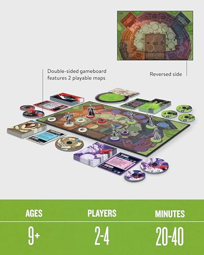 Restoration Games Unmatched Slings and Arrows | Strategy Board Game for 2 to 4 Players, Shakespeare Heroes Expansion with Globe Theatre Battlefield, 30 Min Playtime, Ages 9+