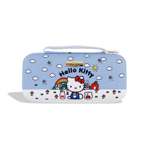 Sonix x Sanrio Carrying Case for Nintendo Switch 2, Switch 1, Lite, OLED, Protective Travel Case with Game Cartridge Storage | Good Morning Hello Kitty - color: Good Morning Hello Kitty