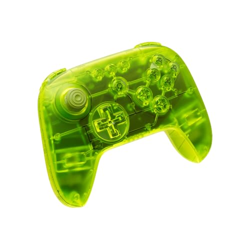 8Bitdo 64 Bluetooth Controller for Analogue 3D, Extreme Green | Switch/Switch 2, Windows and Android Support, Wired USB, D-Input/S-Input Modes, Hall Effect Joystick, Vibration - color: Extreme Green