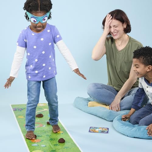 Hasbro Gaming Don't Step in It Preschool Game I Blindfolded, Poop Party Game | Spinner with 8 Fun Animal Moves | Ages 4+| 1+ Players I Funny Kids Board Games | Easter Gift for Kids