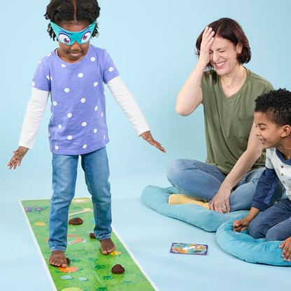 Hasbro Gaming Don't Step in It Preschool Game I Blindfolded, Poop Party Game | Spinner with 8 Fun Animal Moves | Ages 4+| 1+ Players I Funny Kids Board Games | Easter Gift for Kids