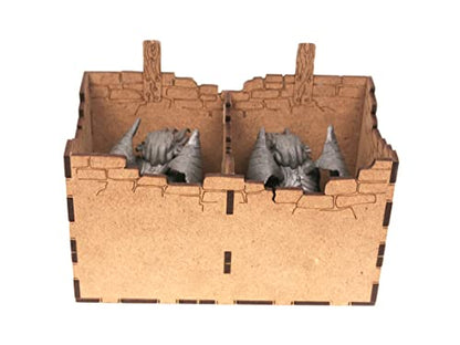 Organizer for Mansions of Madness 2nd ed Board Game, Storage Insert, Accessories Upgrade