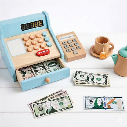 700Pcs Play Money Set for Kids – Educational Learning Bills for Teaching Math & Counting – Prop Fake Money Refill for Board Games & Cash Register Toy