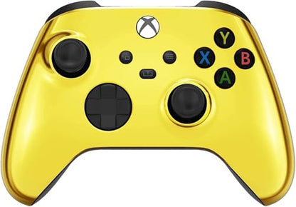 Xbox One S Wireless Bluetooth Controller Custom Soft Touch (Gold) - color: Gold