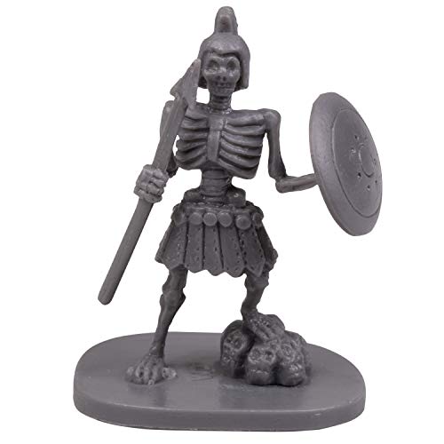 Monster Fantasy Creature Mini Action Figure Playset - 98pcs Toy Miniatures w 14 Unique Designs - Dragons, Wizards, Orcs, & More- XL 1/32 Scale Compatible with Dungeons and Dragons and Other RPG Games