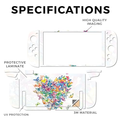 Glossy Glitter Gaming Skin Compatible with Nintendo Switch 2 Console Only - Wildheart - Premium 3M Vinyl Protective Wrap Decal Cover - Easy to Apply | Crafted in The USA by MightySkins - color: Wildheart, size: Switch 2 Console Skin Only, style: Glossy Gl