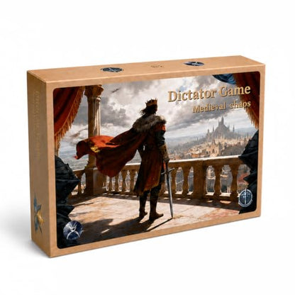 A & B GAMES Medieval Court Hidden Role Card Game for 5-10 Players | Quick 15-20 minute rounds,Bluffing and table reading,Rebellion choices and reversals,Compact box for gatherings
