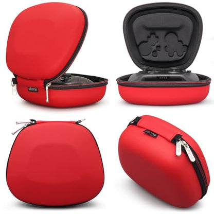 Protective Case Compatible with Nintendo Switch 2 Pro Controller, Hard Shell Original Switch Controller Protection Travel Storage Case Portable Carrying Bag, Red - color: Red