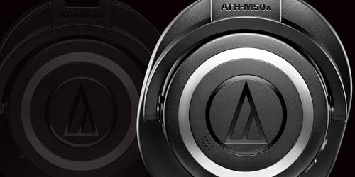 Audio Technica ATH-M50XBT2 Black Total Wireless On-Ear Headphones with 3 Year Amber Protection Plan (2021)