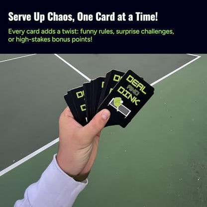 On-Court Pickleball Card Game for Fun, Strategy, and Competition – The Best Pickleball Gift for Players of All Levels! - color: Green