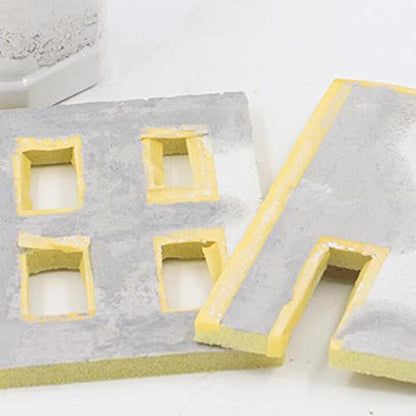 Harilla Unpainted 1/35 Building Model Kits Ruins House Scenery Diorama for Landscape