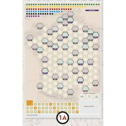 Rio Grande Games Franco-German Rails Expansion: Railway Board Game Strategy for Experienced Players, 3-5 Players, 60 Minute Gameplay