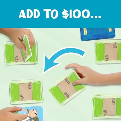 Melon Rind Clumsy Thief Math Game for Kids Ages 8+, Educational for Kid's Learning and Confidence Building, Fun Math Card Game for 3-6 Players Adding to 100 - style: Adding to 100