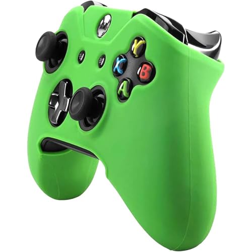 OSTENT Soft Protector Silicone Skin Case Cover Pouch for Microsoft Xbox One Controller Color Green - color: Green