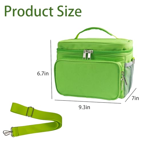 Travel Carrying Case Compatible with Yoto Player Bluetooth Speaker and Headphone Accessories, Card Holder Holds up to 80 Cards with Shoulder Strap, Bag Only (Green) - color: Green