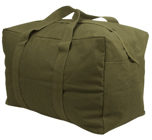 Rothco Canvas Parachute Cargo Bag | Built From Rugged Canvas, This Spacious Cargo Bag Hauls Gear With Ease—Durable, Reliable, And Ready - color: Olive Drab