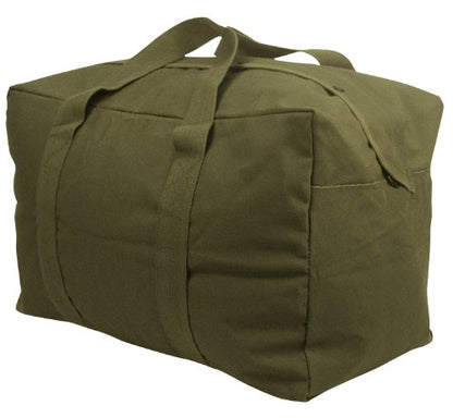 Rothco Canvas Parachute Cargo Bag | Built From Rugged Canvas, This Spacious Cargo Bag Hauls Gear With Ease—Durable, Reliable, And Ready - color: Olive Drab
