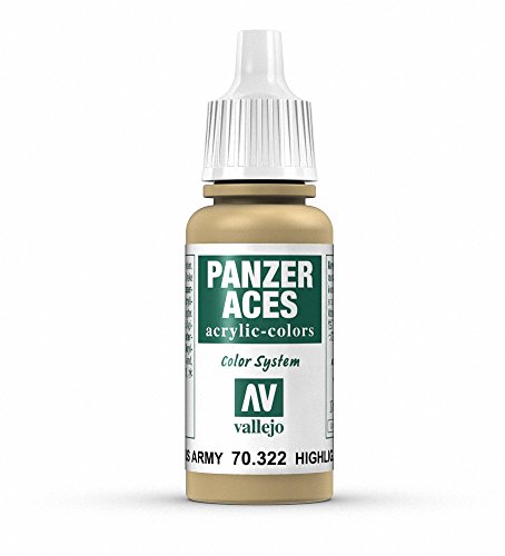 Vallejo Acrylic Paint, US. Army Tanker Highlights - color: Highlight Us Tank Crew
