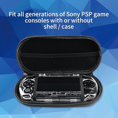 OSTENT EVA Hard Travel Carry Cover Case Bag Protector for Sony PSP 1000 2000 3000