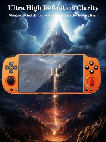 3-Pack Screen Protector for GameMT Pocket Super Knob 5000 Handheld Game Consoles, 6H Hardness Not Tempered Glass, Anti-Fingerprint,Anti-Scratch, Easily Installation, HD Clear