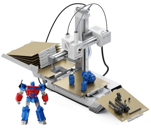 Chitu Systems PlateCycler C1M for Bambu Lab A1 Mini 3D Printer | Automatic Build Plate Changer, Includes 4 Hook Textured PEI Plates, Non-Stop Batch Printing System, Secure & Hands-Free - size: C1M (with 4 PEI Double Textured Kits)