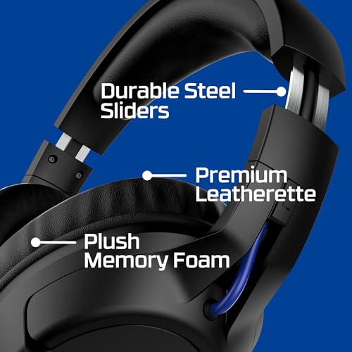 HyperX Cloud Flight – Wireless Gaming Headset for PS5 and PS4, Up to 30-hour battery, Memory foam ear cushions and premium leatherette, Noise-Cancelling Microphone with LED Mic Mute - style: PlayStation