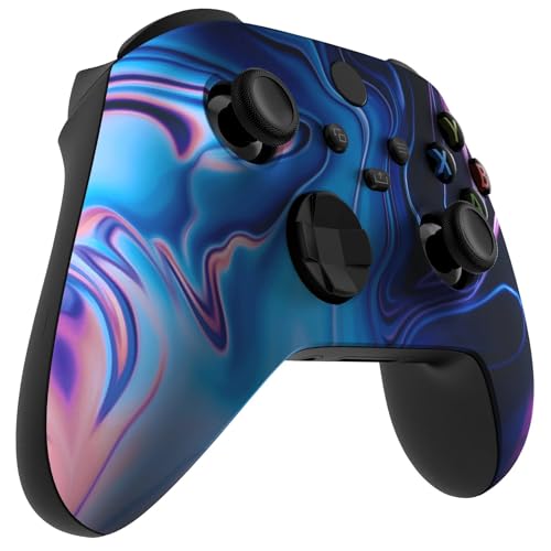 Stealth Controllers Wireless Controller for Xbox Series S, Xbox Series X, Xbox One - Soft Touch Feel - Custom Series S/X Controller (Purple Swirl) - color: Purple Swirl
