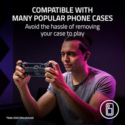 Razer Kishi V3 Pro Gaming Controller for iPhone, Android & Tablets, USB-C | iPhone 15, 16, 17 Series & iPad mini up to 8", Full Sized TMR Thumbsticks, Back Buttons, PC Remote Play, Haptics - style: Kishi V3 Pro