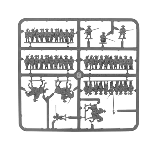 Warlord Games Revolution! - Continental Army Brigade - Epic Scale Miniatures for Black Powder Highly Detailed American War of Independence Era for Table-top Wargaming