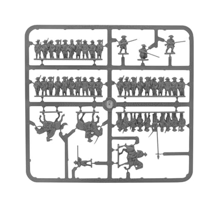 Warlord Games Revolution! - Continental Army Brigade - Epic Scale Miniatures for Black Powder Highly Detailed American War of Independence Era for Table-top Wargaming
