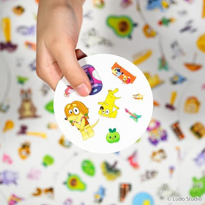 Asmodee Spot It! Bluey Card Game | Fast-Paced Matching Game Featuring Bluey & Friends, Fun for Family, Kids & Adults, Ages 4+, 2-8 Players, 15 Minute Playtime