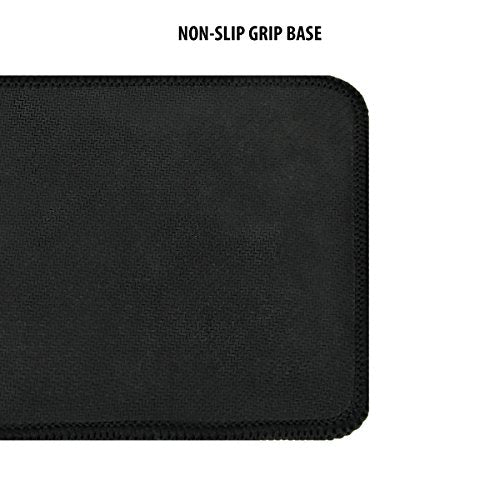 ENHANCE Compact Bluetooth Keyboard Wrist Rest Pad with Soft Memory Foam Support for Bluetooth Keyboards - Anti-Fray Stitching, Non-Slip Base, Gaming Wrist Rest Decal - Thick 1 inch Padding - color: Compact Keyboard Wrist Rest