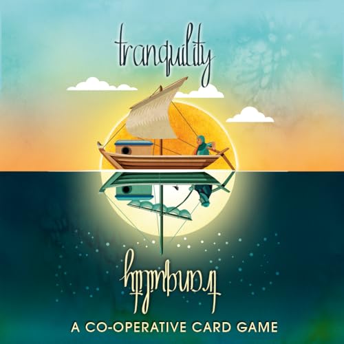 Tranquility Board Game - Set Sail for Paradise in This Silent Cooperative Adventure! Strategy Game, Family Game for Kids and Adults, Ages 8+, 1-5 Players, 15-20 Min Playtime, Made by Lucky Duck Games