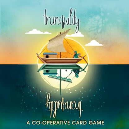 Tranquility Board Game - Set Sail for Paradise in This Silent Cooperative Adventure! Strategy Game, Family Game for Kids and Adults, Ages 8+, 1-5 Players, 15-20 Min Playtime, Made by Lucky Duck Games