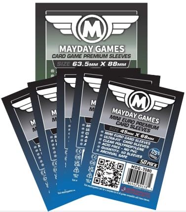 Mayday Games Andromeda's Edge Premium Compatible Card Sleeve Bundle - size: Premium, style: Andromeda's Edge