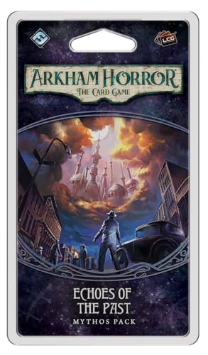 Fantasy Flight Games Arkham Horror The Card Game Echoes of the Past MYTHOS PACK - Unravel the Madness! Cooperative Living Card Game, Ages 14+, 1-4 Players, 1-2 Hour Playtime, Fantasy Flight Games - size: Mythos Pack, style: Echoes of the Past
