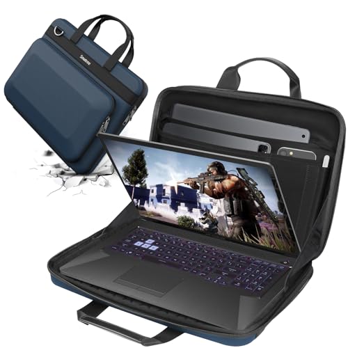 Smatree Heavy Duty Hard Case Compatible for 16 inch ASUS ROG Zephyrus G16 2025 GU605/2026 GU606, for ROG Strix Scar 16 2025/2024, ROG Strix G16 2025/2024, ROG Zephyrus Duo 2026 GX651, Case(A800) - color: Blue-16 Inch, size: For 16 inch ASUS Laptops-2